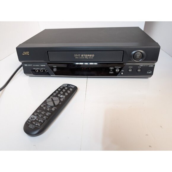 JVC HR-A592U - S-VHS VCR w Remote, and Cables - TESTED WORKING - Picture 6 of 6